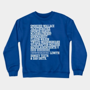 East/West College Football Bowl Names Crewneck Sweatshirt